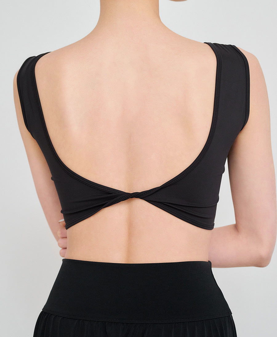 Belle Back Twist Top