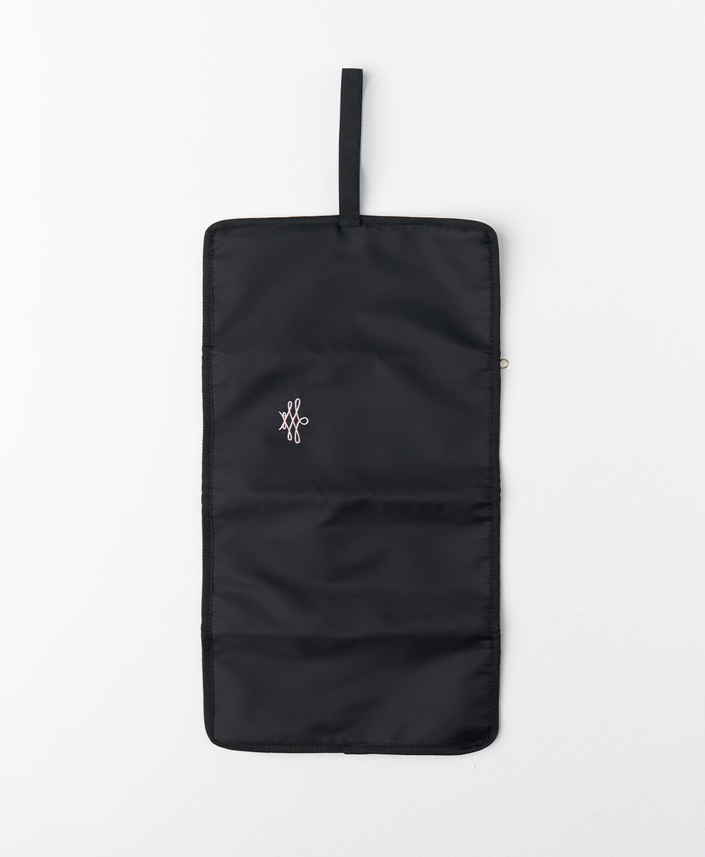 Multi-Compartment Bag - Black/Pink