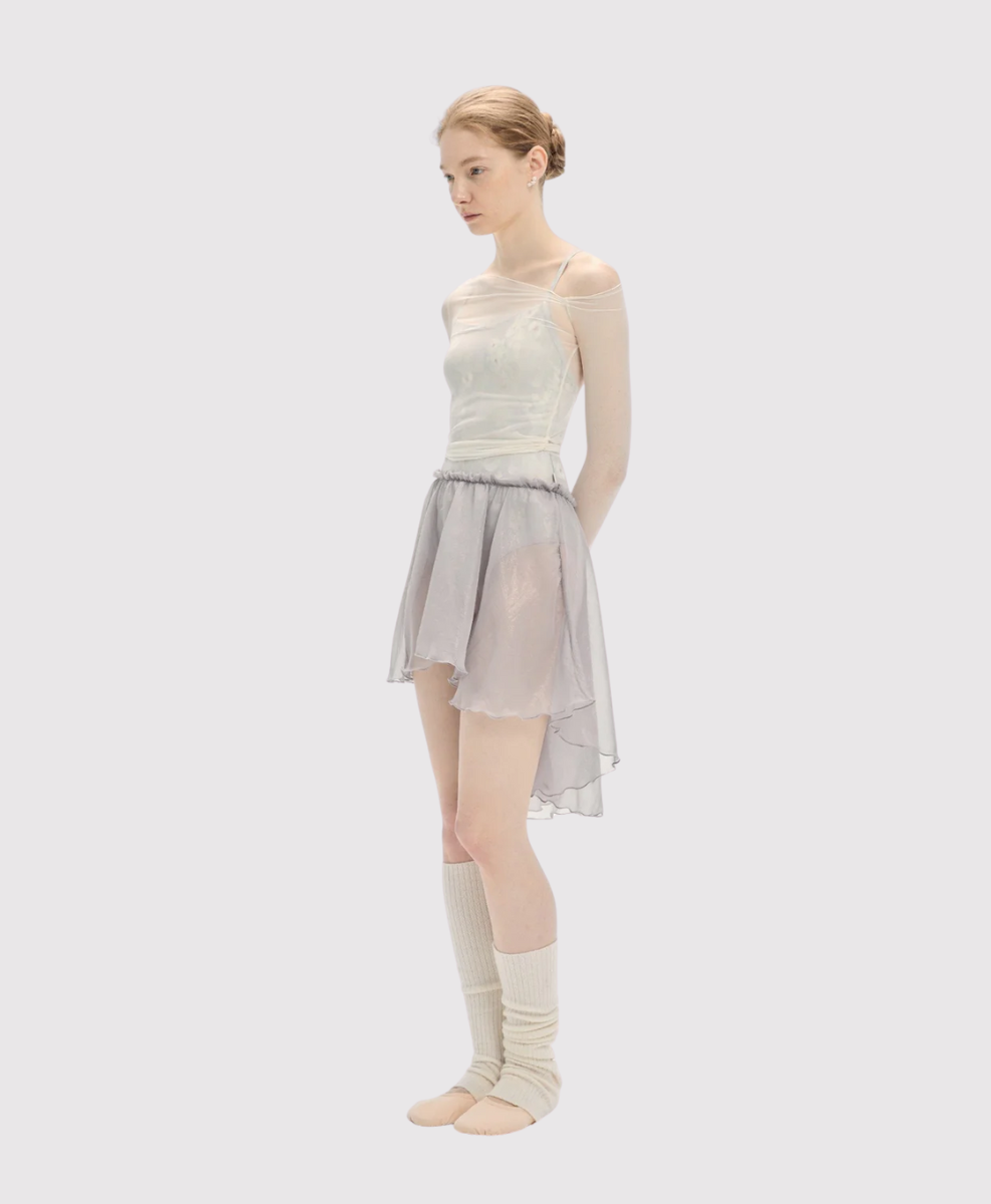 Typha High-Low Flower Bud Skirt