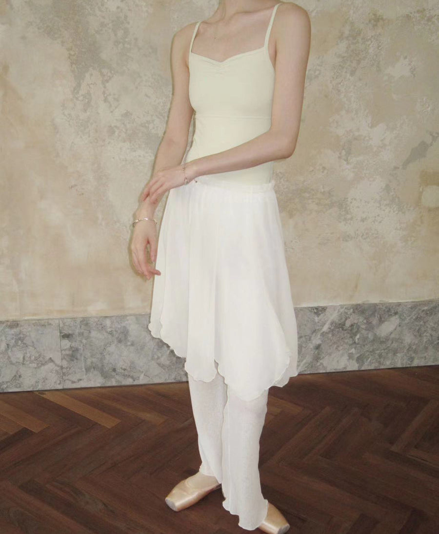 Typha Classic Spaghetti Strap in Pastel Yellow