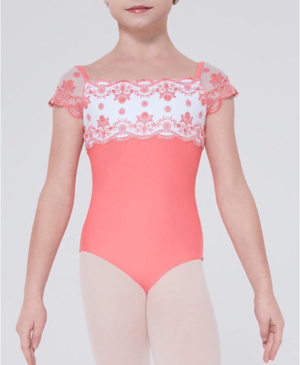 NARCISSE Microfiber Elasthan Leotard, Children