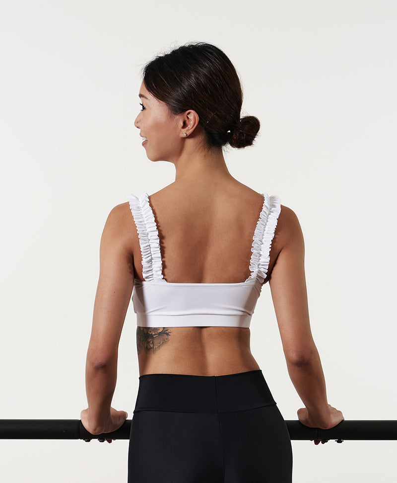 Ruffles Chaîné Bra