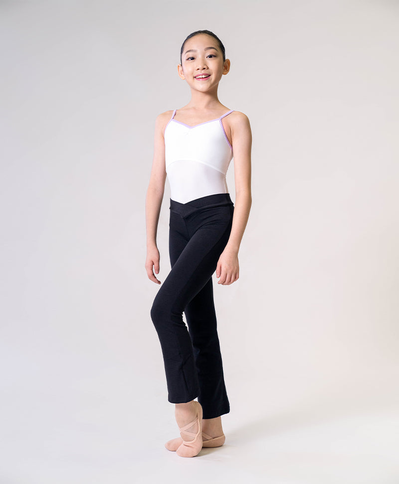 Flare Cut Jazz Pants - V Waist