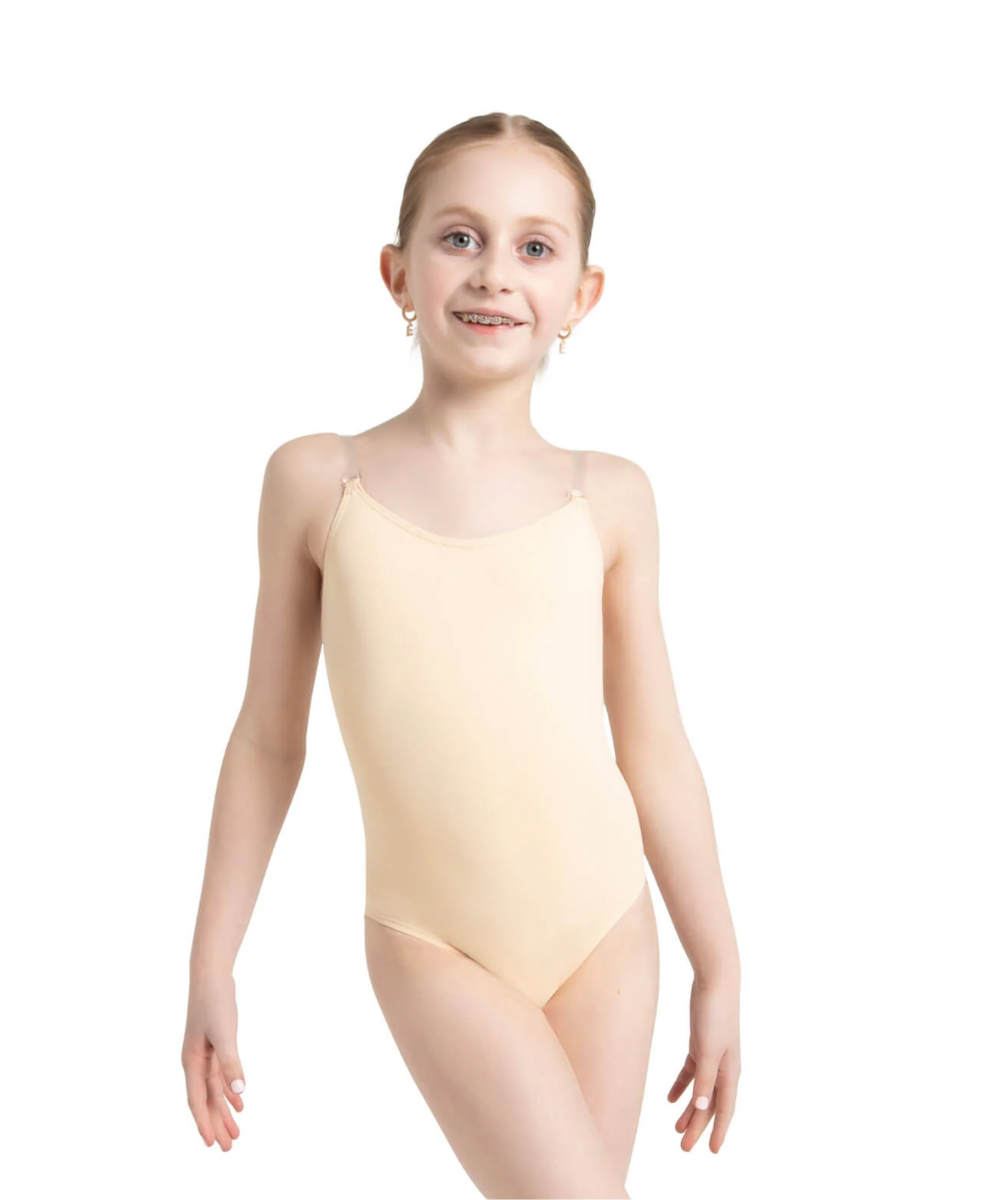 Child Camisole with Clear Transition Straps