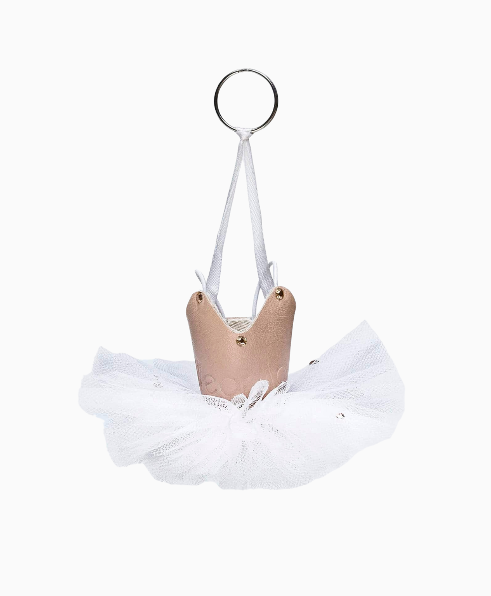 Wear Moi Tutu Keychain with Rhinestones