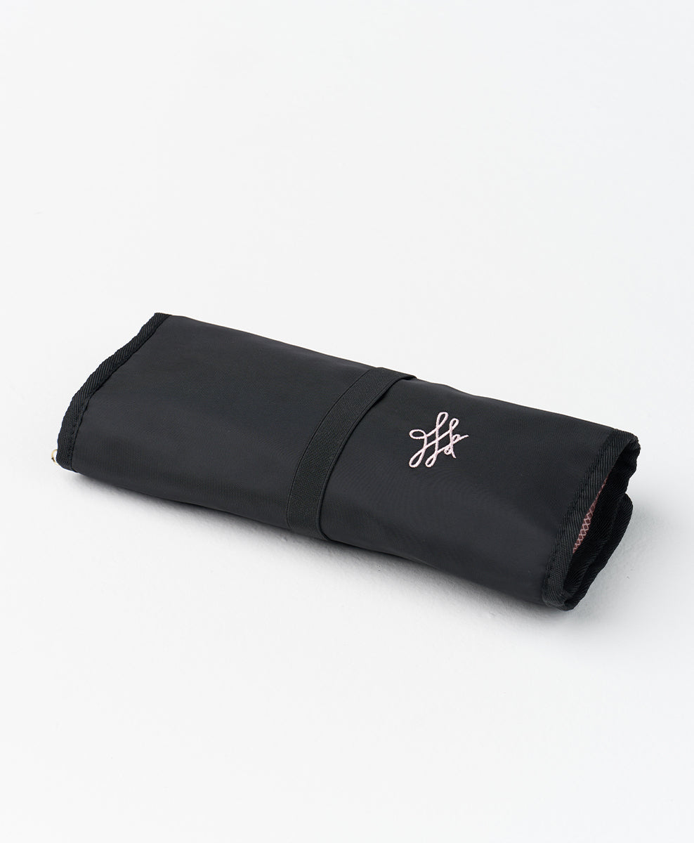 Multi-Compartment Bag - Black/Pink