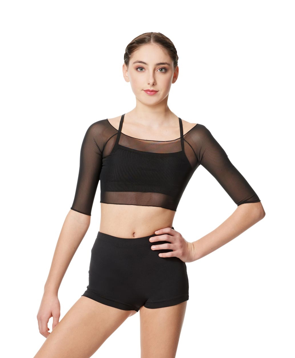 Isla - Women Mesh Cropped Top