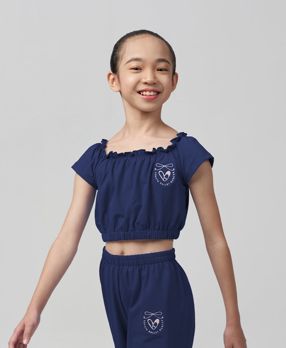 Lea Off Shoulder Crop Top