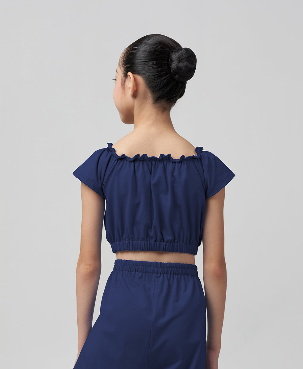 Lea Off Shoulder Crop Top