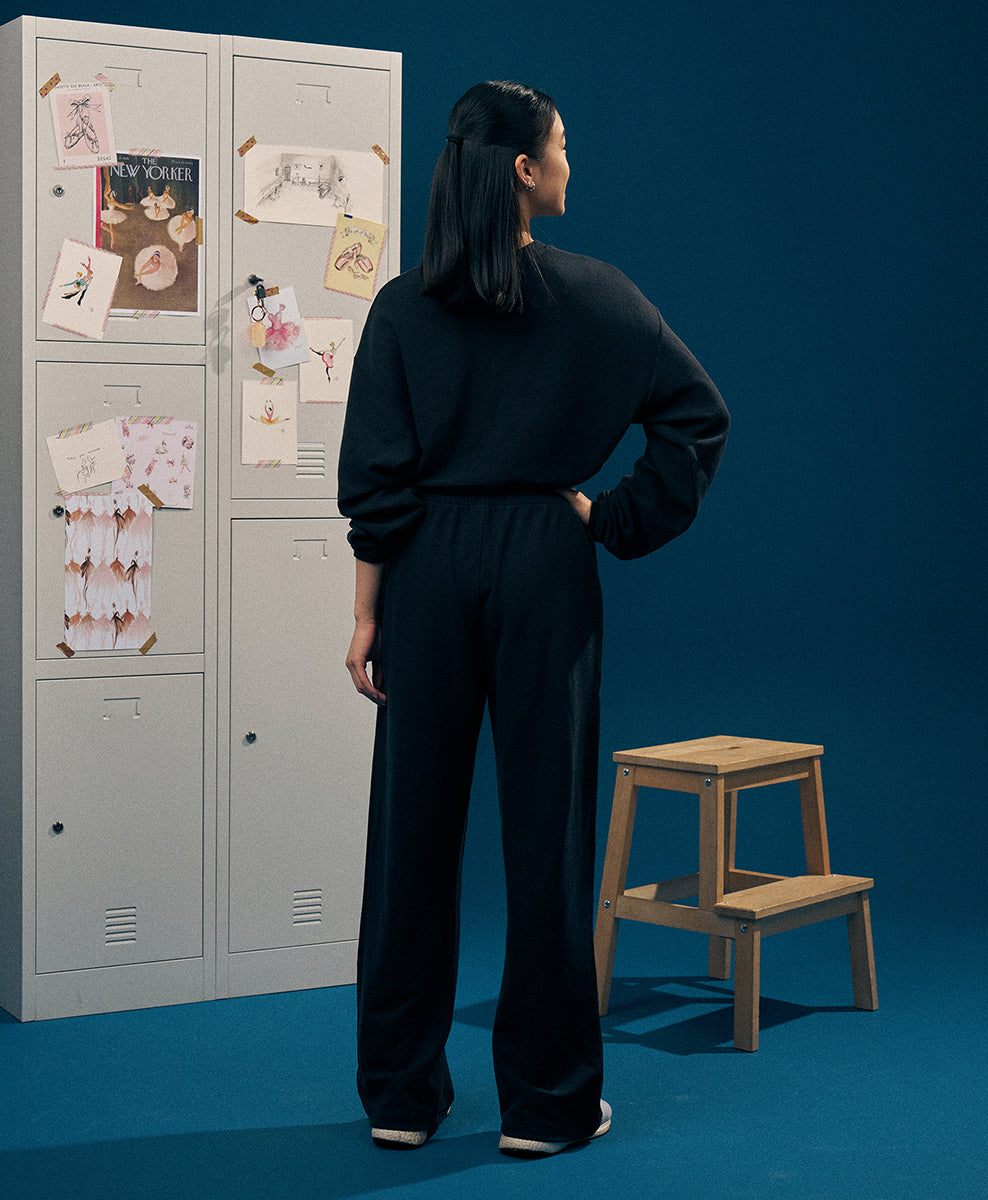 Ballet Varsity Crop Sweatshirt