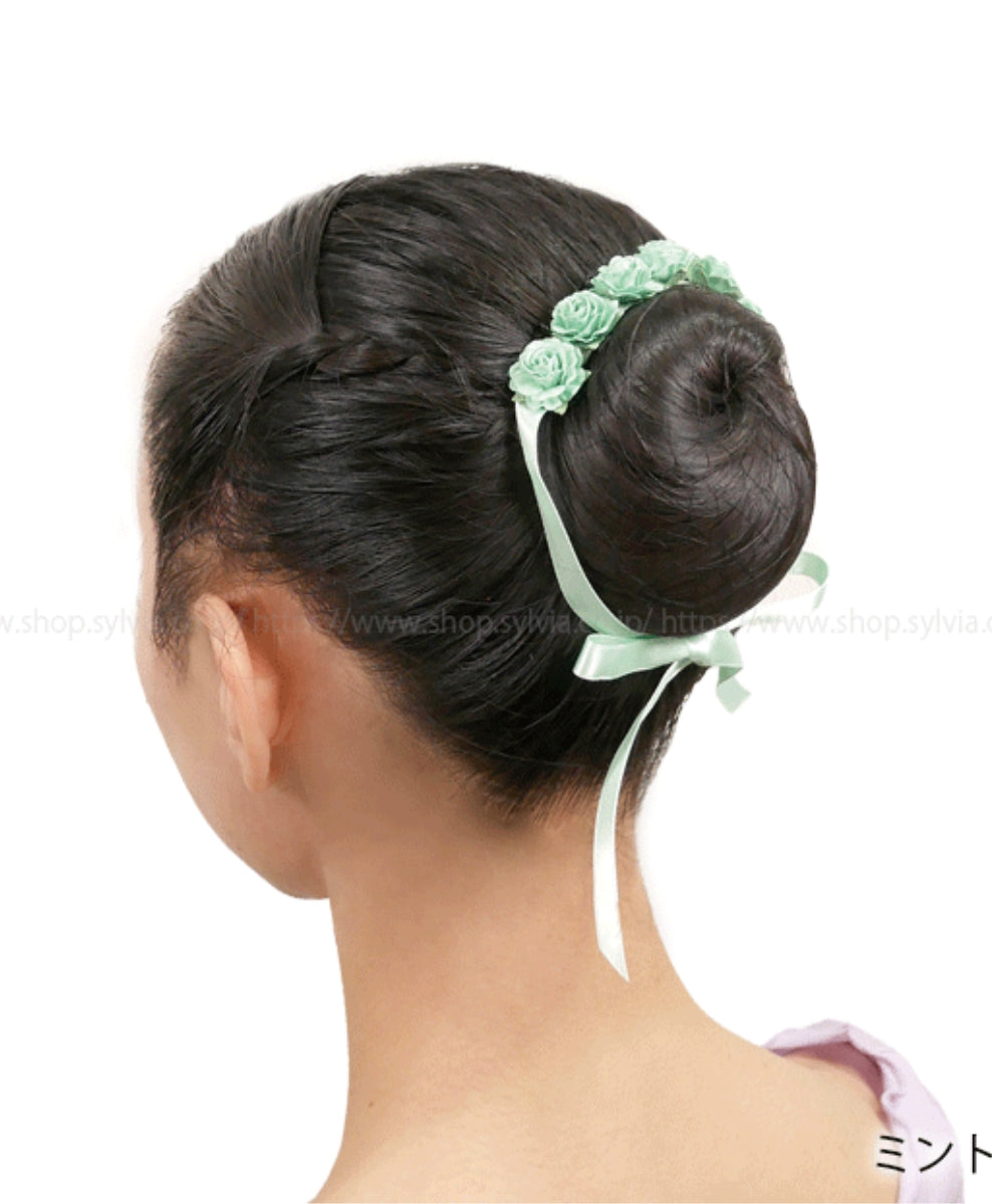 Rose Tie Hair Accessory