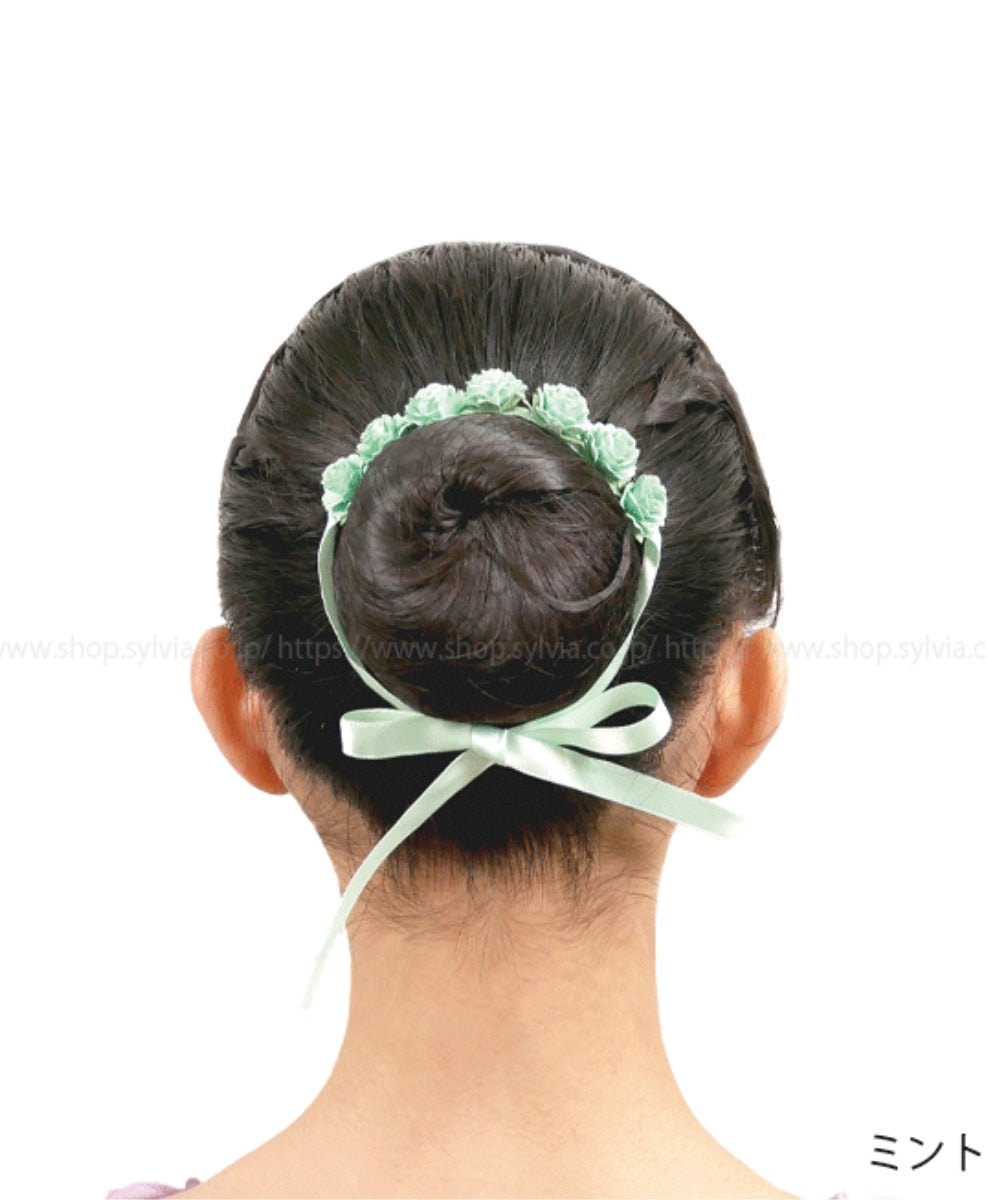 Rose Tie Hair Accessory