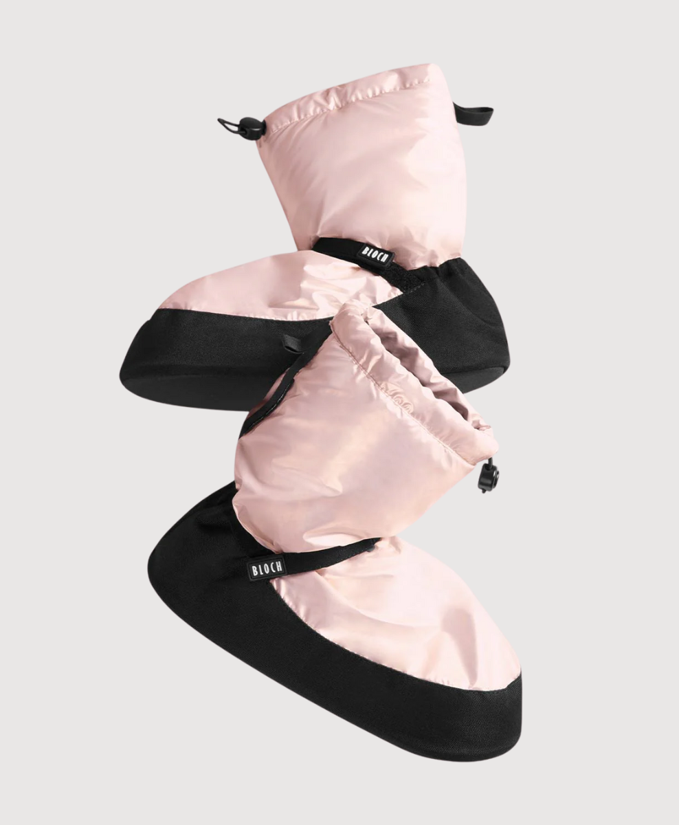 Bloch Metallic Warmup Booties - Adult