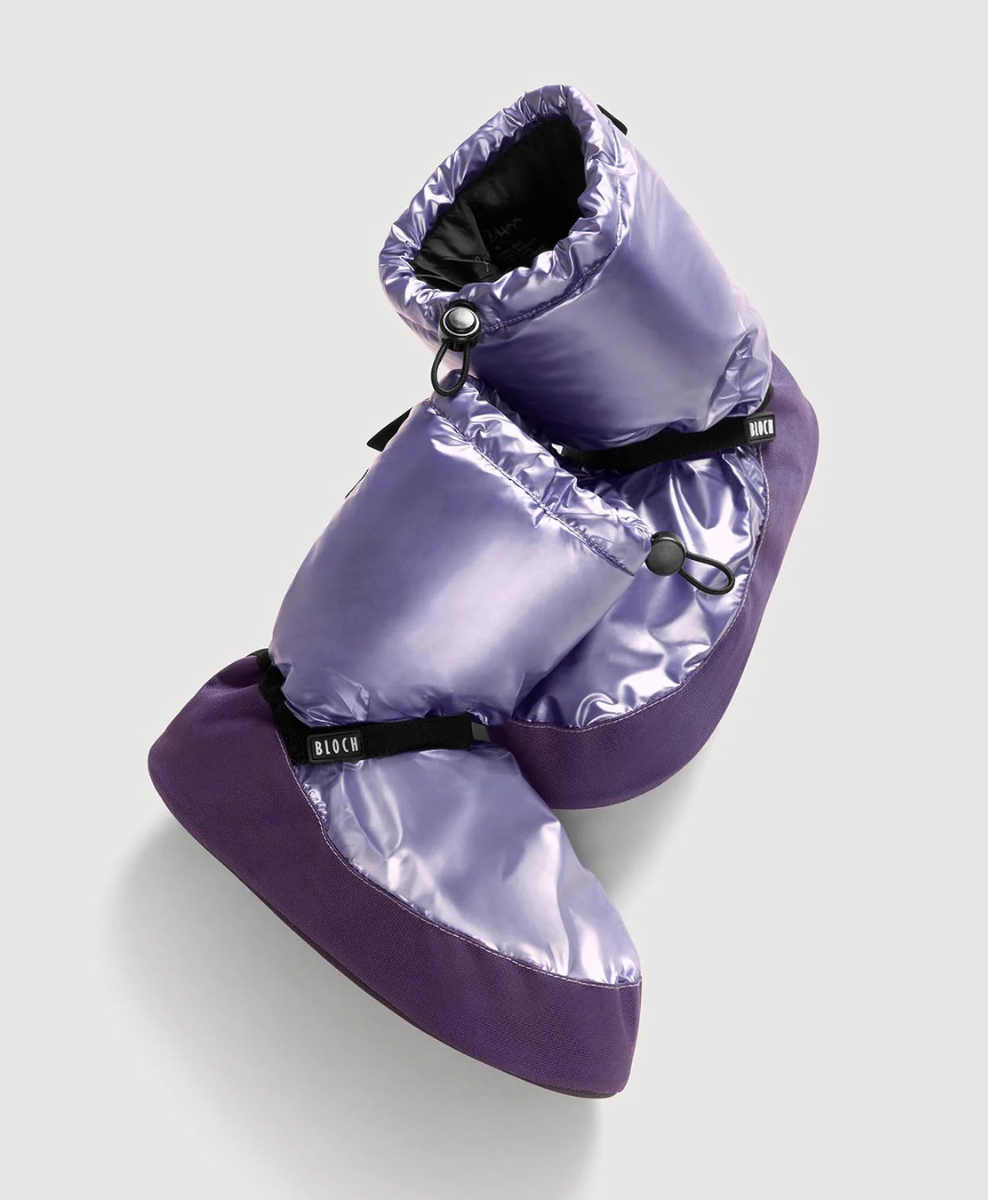 Bloch Metallic Warmup Booties - Adult