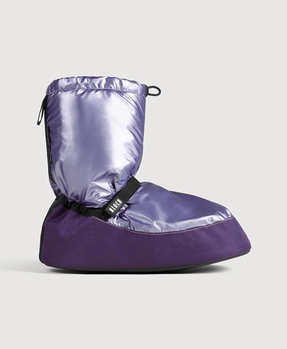 Bloch Metallic Warmup Booties - Adult