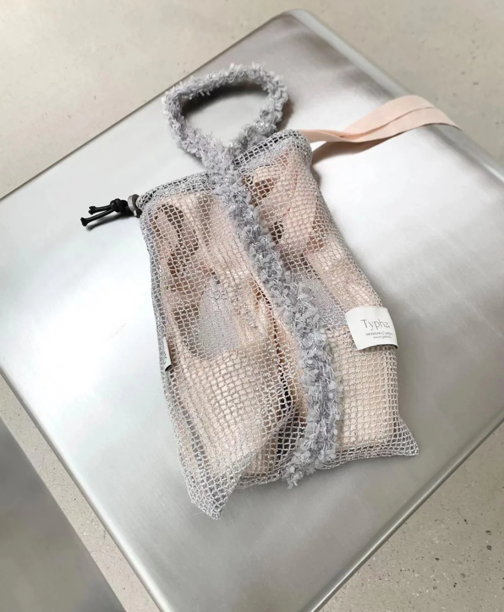 Typha Handmade Floral Drawstring with Breathable Mesh