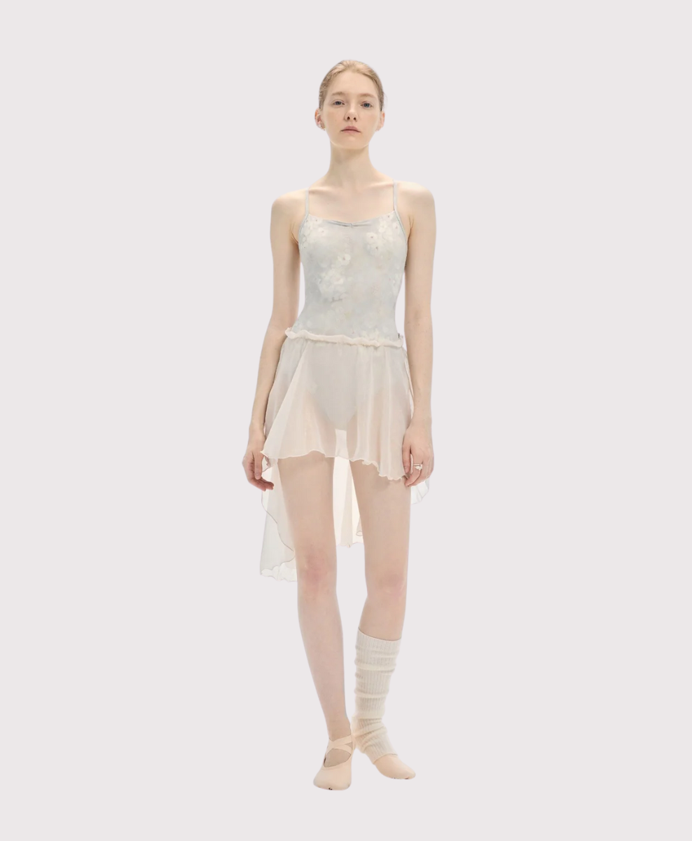 Typha High-Low Flower Bud Skirt