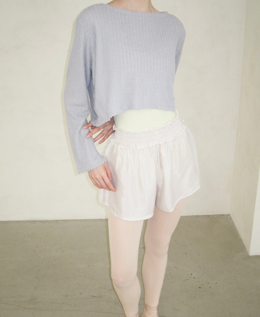 Typha Morandi Two-Tone Loose Fit Sweater
