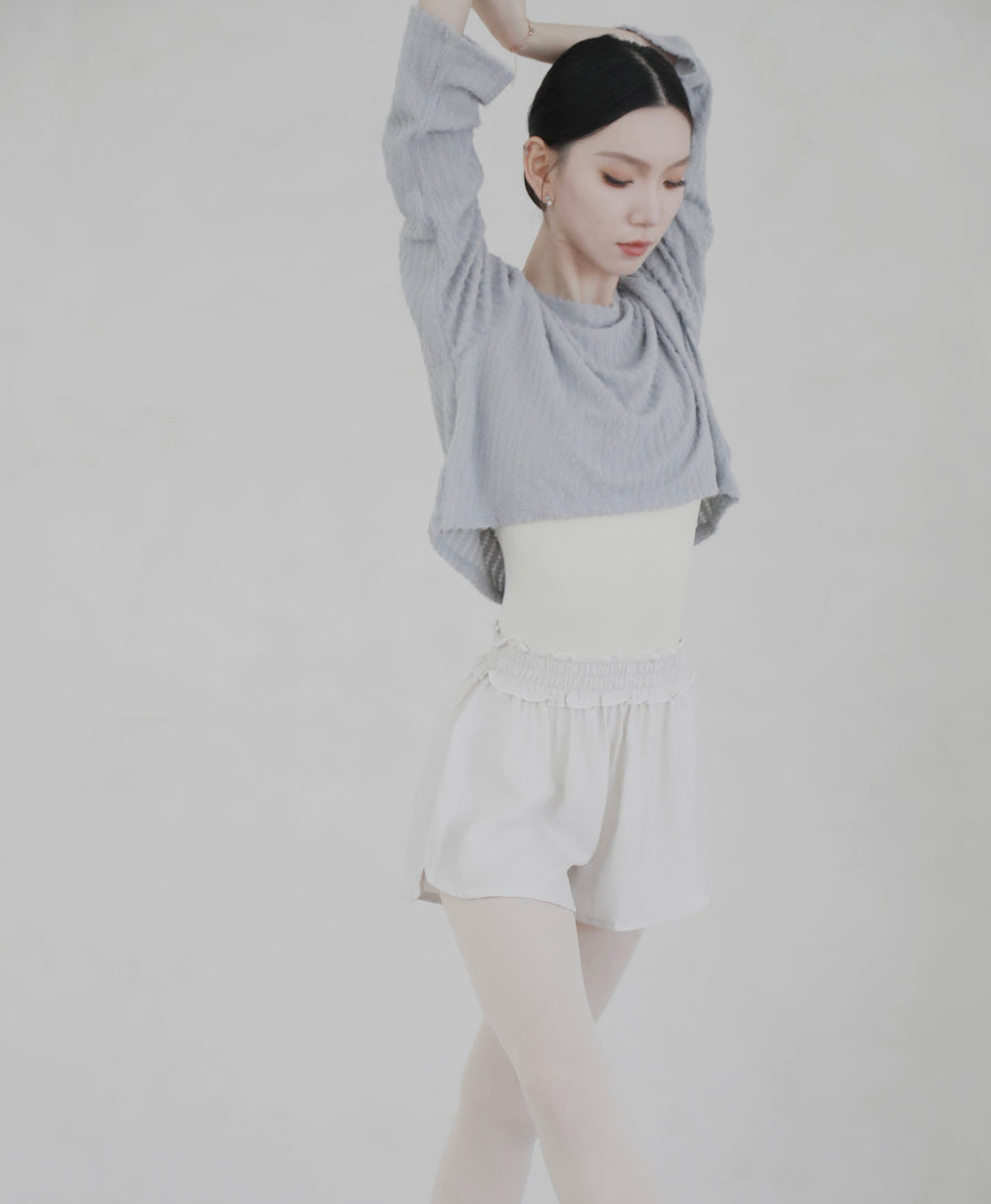Typha Morandi Two-Tone Loose Fit Sweater