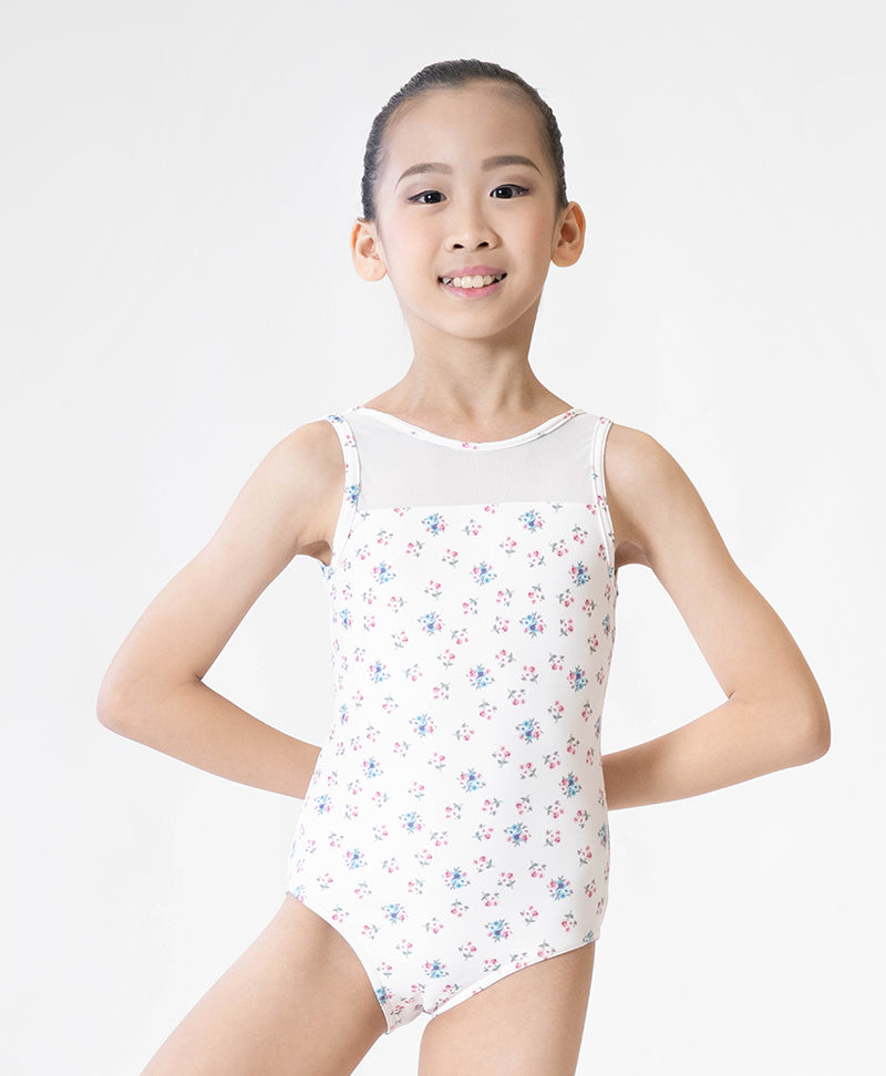 BULLPIANO 3-14 Years Girls Sleeveless Ballet Gymnastics Leotards Kids  Athletic Crisscross Mesh Back Dancewear Unitards 