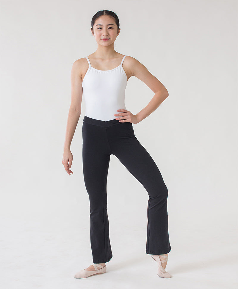Flare Cut Jazz Pants - V Waist