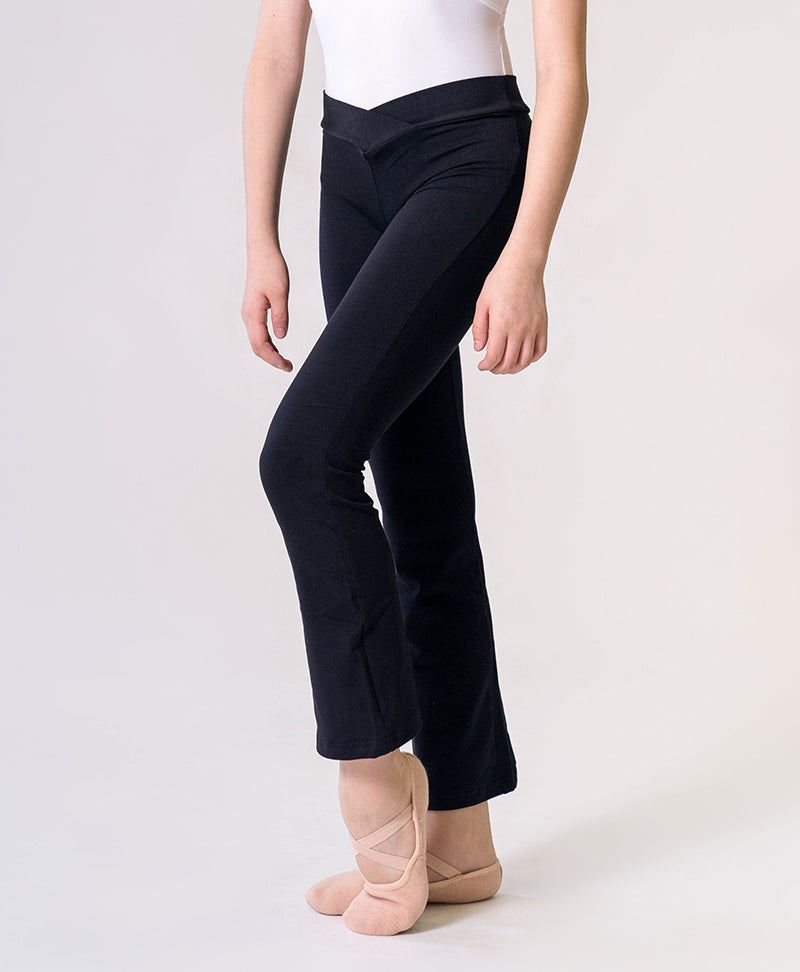 Flare Cut Jazz Pants - V Waist