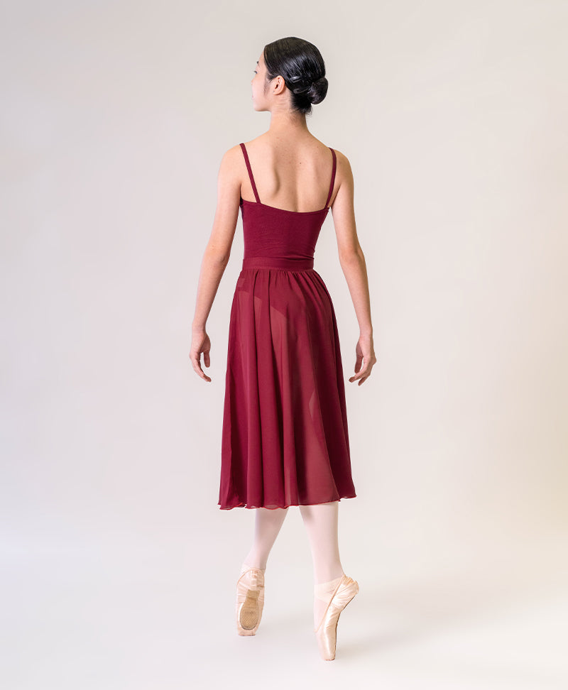 Long Circular Chiffon Skirt